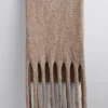 Oversized Skjerf I Ullblanding