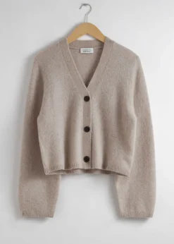 Oversized Strikket Cardigan