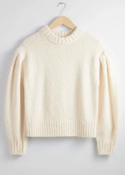 Oversized Strikket Genser