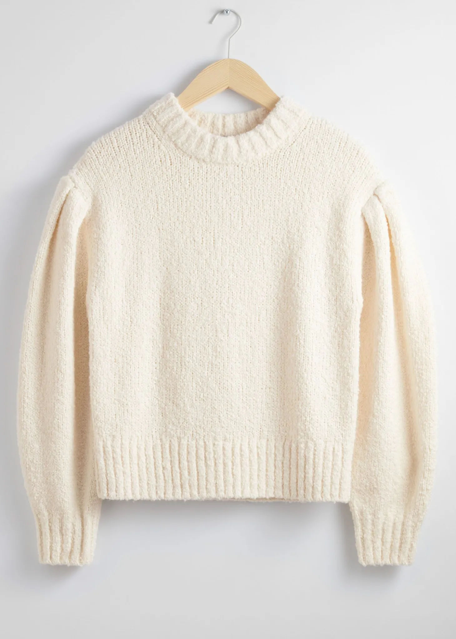 Oversized Strikket Genser