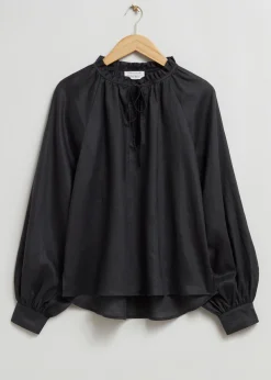 Oversized Voluminos Bluse