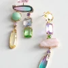 Rainbow Rhinestone Hengende Oredobber