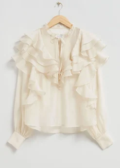 Ren Ruffle Bluse