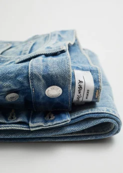Rett Frynsete Jeans