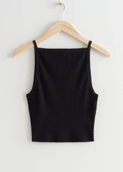 Ribbestrikket Tanktopp