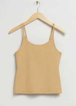 Ribbet Vest Topp