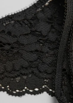 Scalloped Blonde Tanga