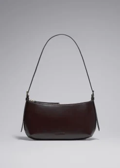 Skulderveske I Glanset Skinn