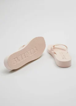 Sleepers Tapered Platform Flip Flops