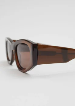 Sporty Silhouette Acetate Solbriller