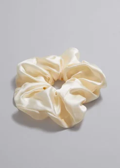 Stor Silke Scrunchie