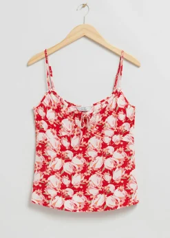Strappy Snordetalj Topp
