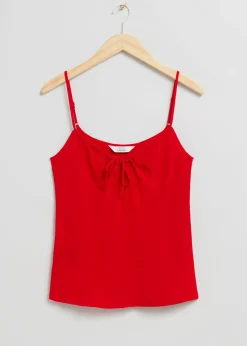 Strappy Snordetalj Topp