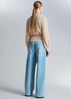 Strikket Wrap Cardigan