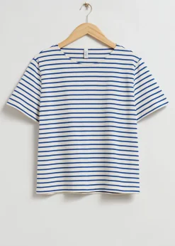 Stripete T-Skjørte