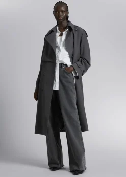 Trenchcoat Med Belte