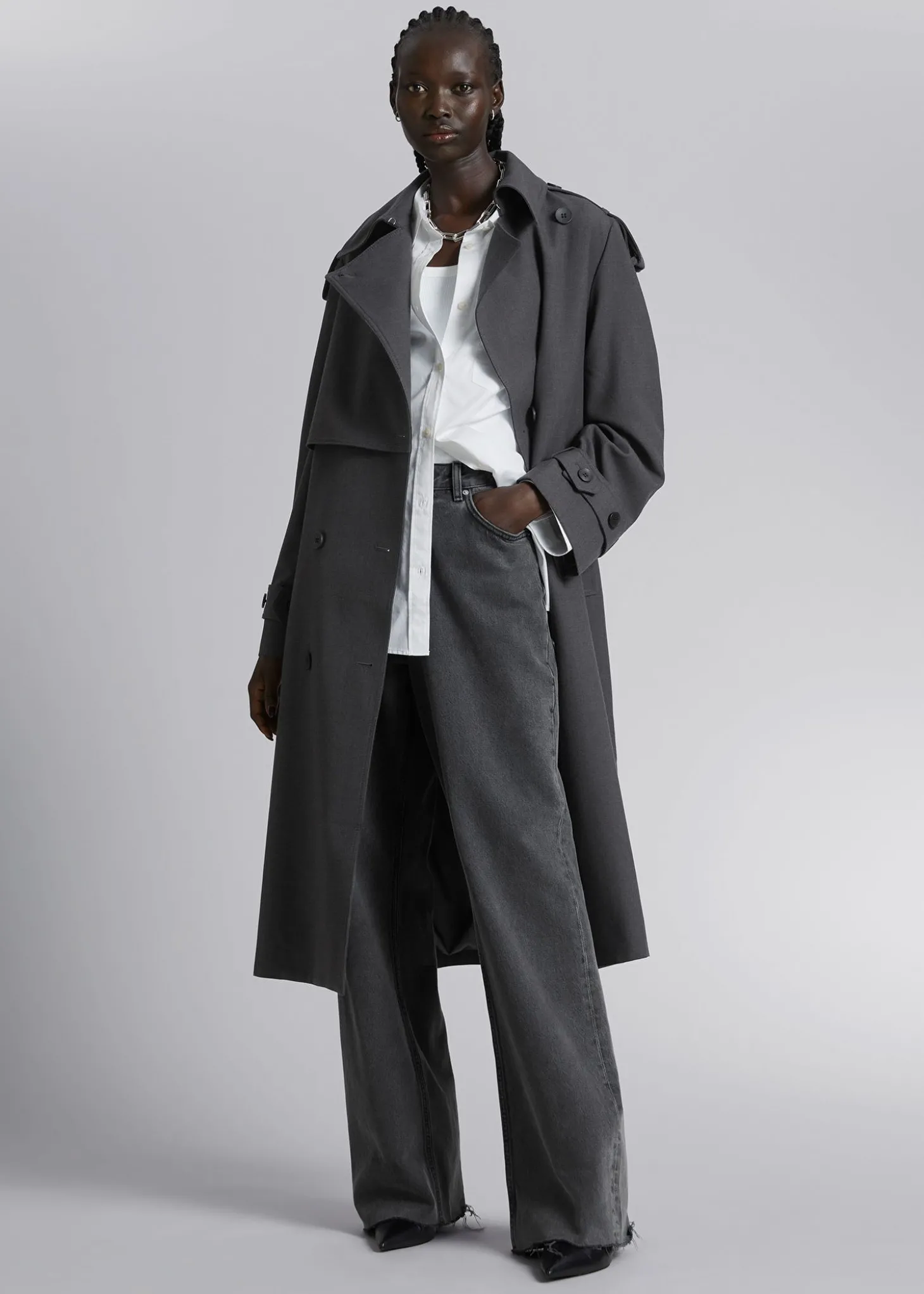 Trenchcoat Med Belte