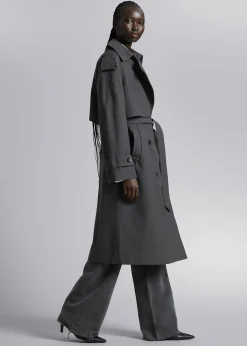 Trenchcoat Med Belte