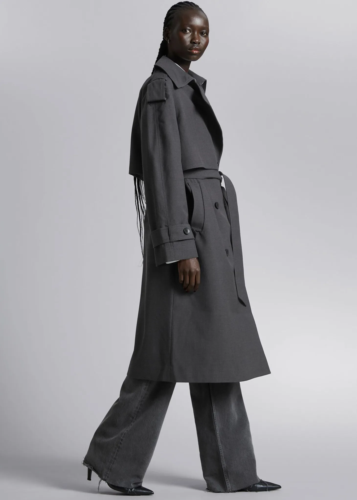 Trenchcoat Med Belte