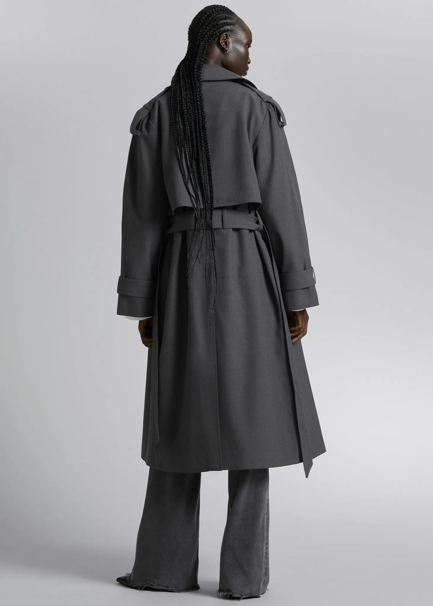 Trenchcoat Med Belte