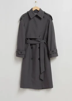 Trenchcoat Med Belte