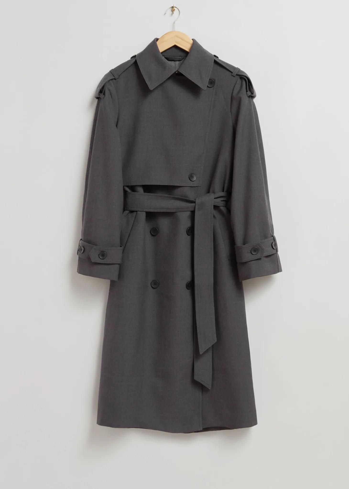 Trenchcoat Med Belte