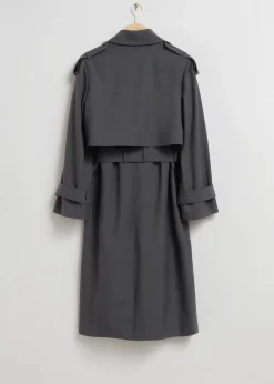 Trenchcoat Med Belte