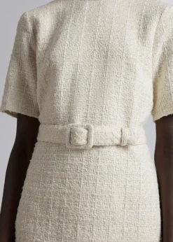 Tweed Belted Mini Kjole