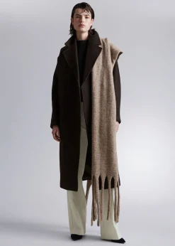 Voluminos Belted Wool Coat