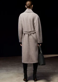 Voluminos Belted Wool Coat