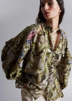 Voluminos Bluse Med Volum
