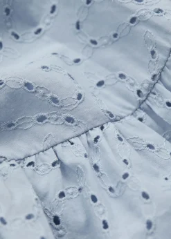 Voluminos Broderie Anglaise Minikjole